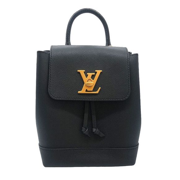 Louis Vuitton Lock Me Backpack Mini Black Daypack - Picture 1 of 7